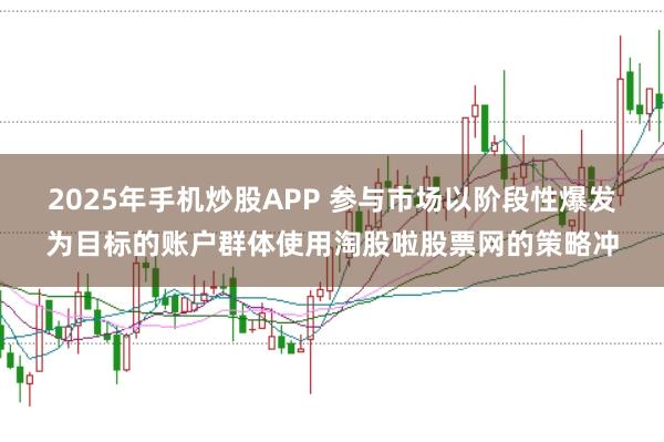 2025年手机炒股APP 参与市场以阶段性爆发为目标的账户群体使用淘股啦股票网的策略冲